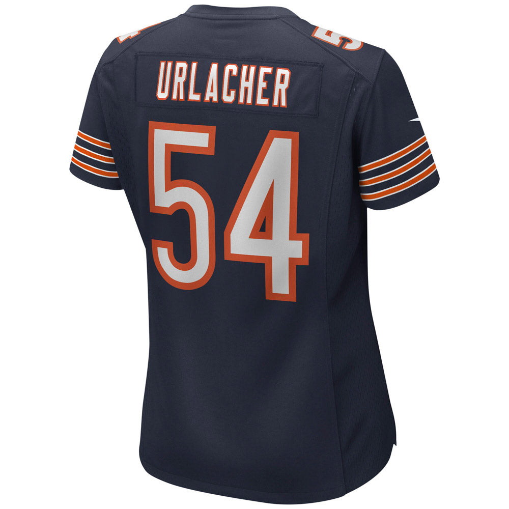 Women's Chicago Bears Brian Urlacher Game Retired Player Jersey Navy